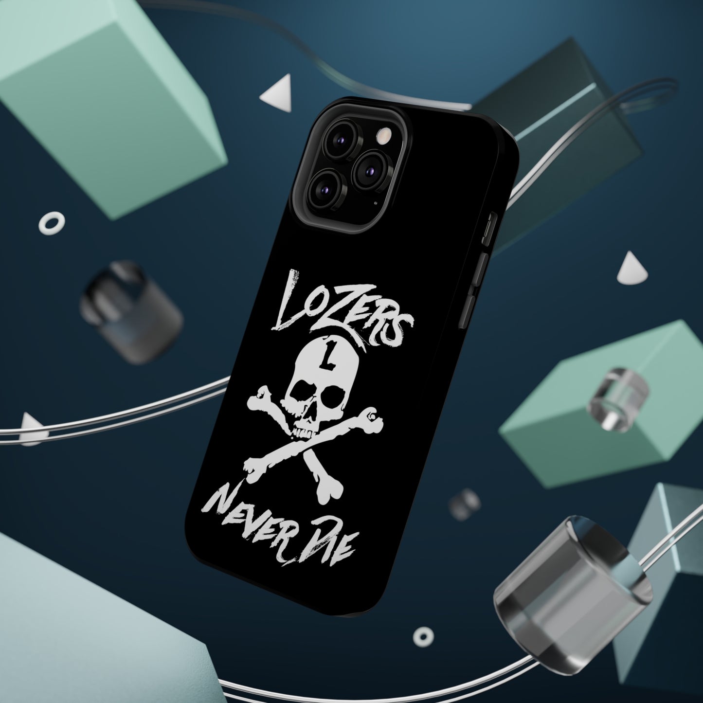 "Tough" LoZer iPhone MagSafe Case (Black)