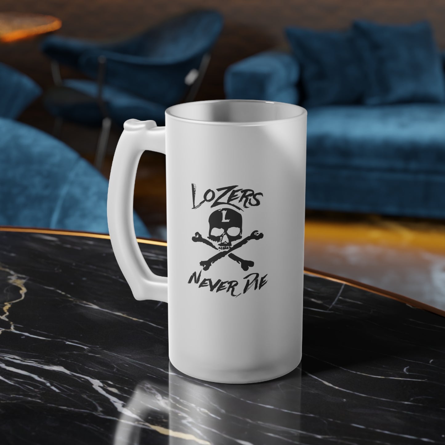 LoZers OG Logo Frosty Beer Mug