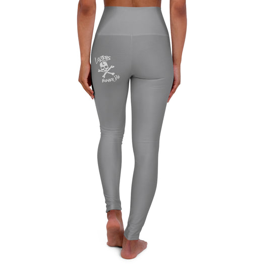LoZers Grey High Waisted Yoga Pants