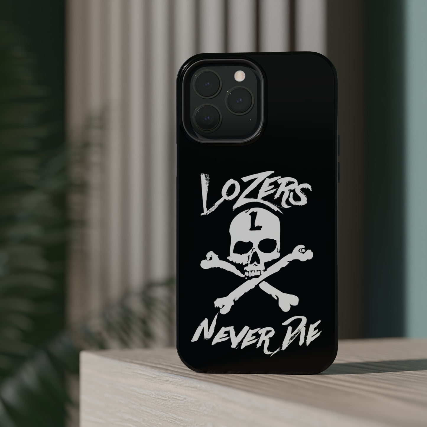 "Tough" LoZer iPhone MagSafe Case (Black)
