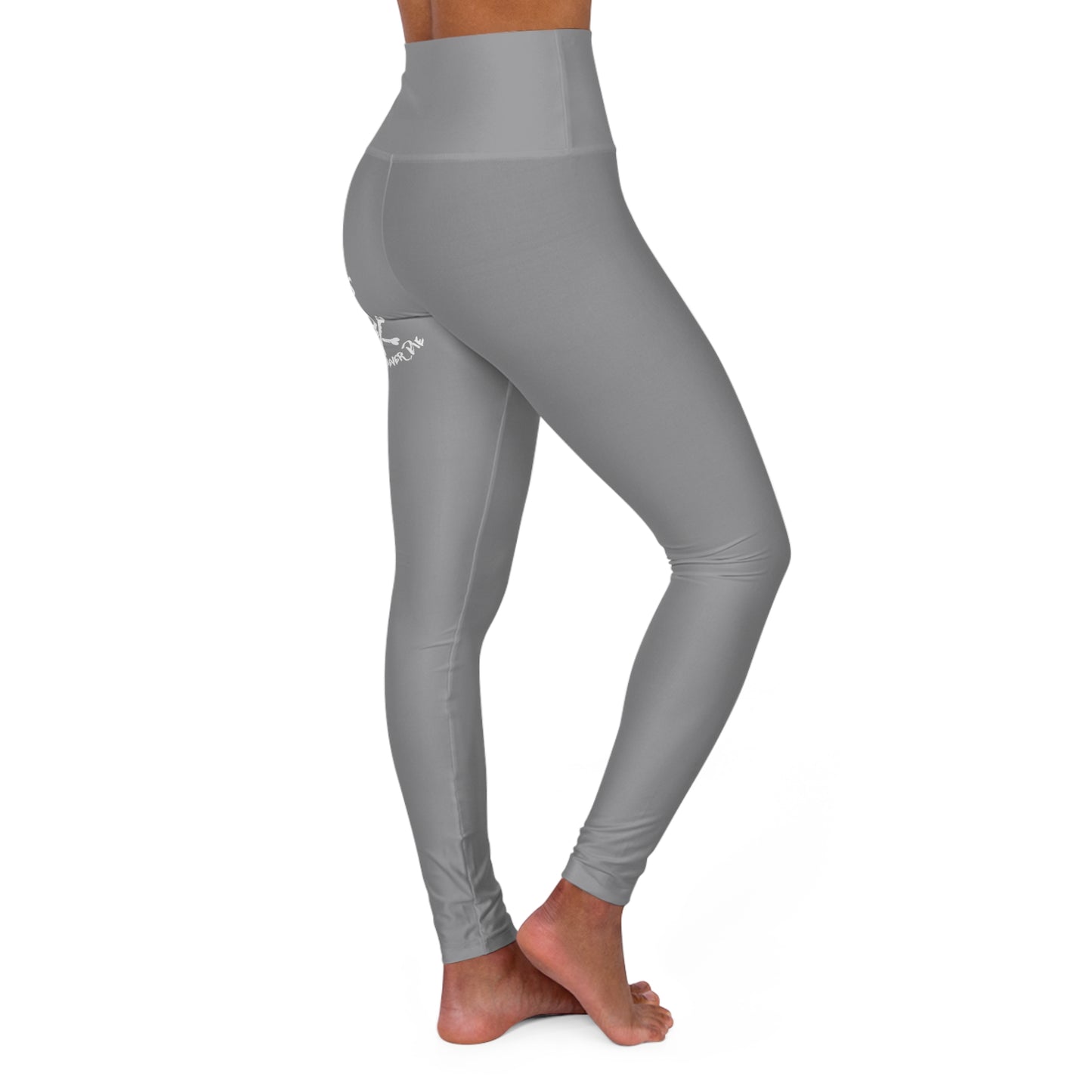 LoZers Grey High Waisted Yoga Pants