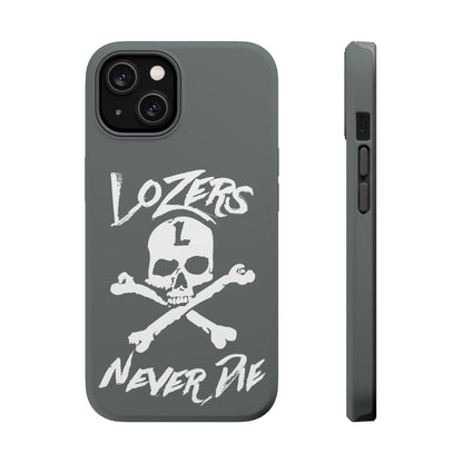 "Tough" LoZer iPhone MagSafe Case (Grey)