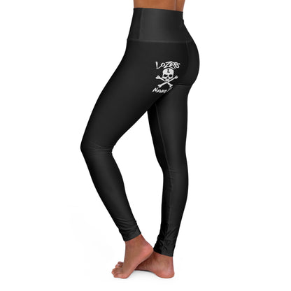 LoZers Black High Waisted Yoga Pants