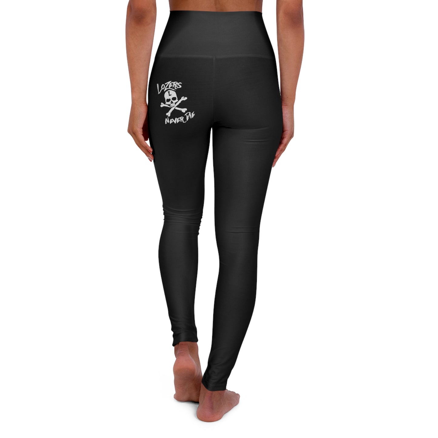 LoZers Black High Waisted Yoga Pants