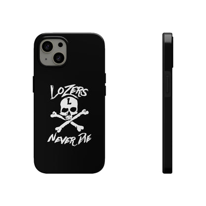 "Tough" LoZer iPhone Case (black)