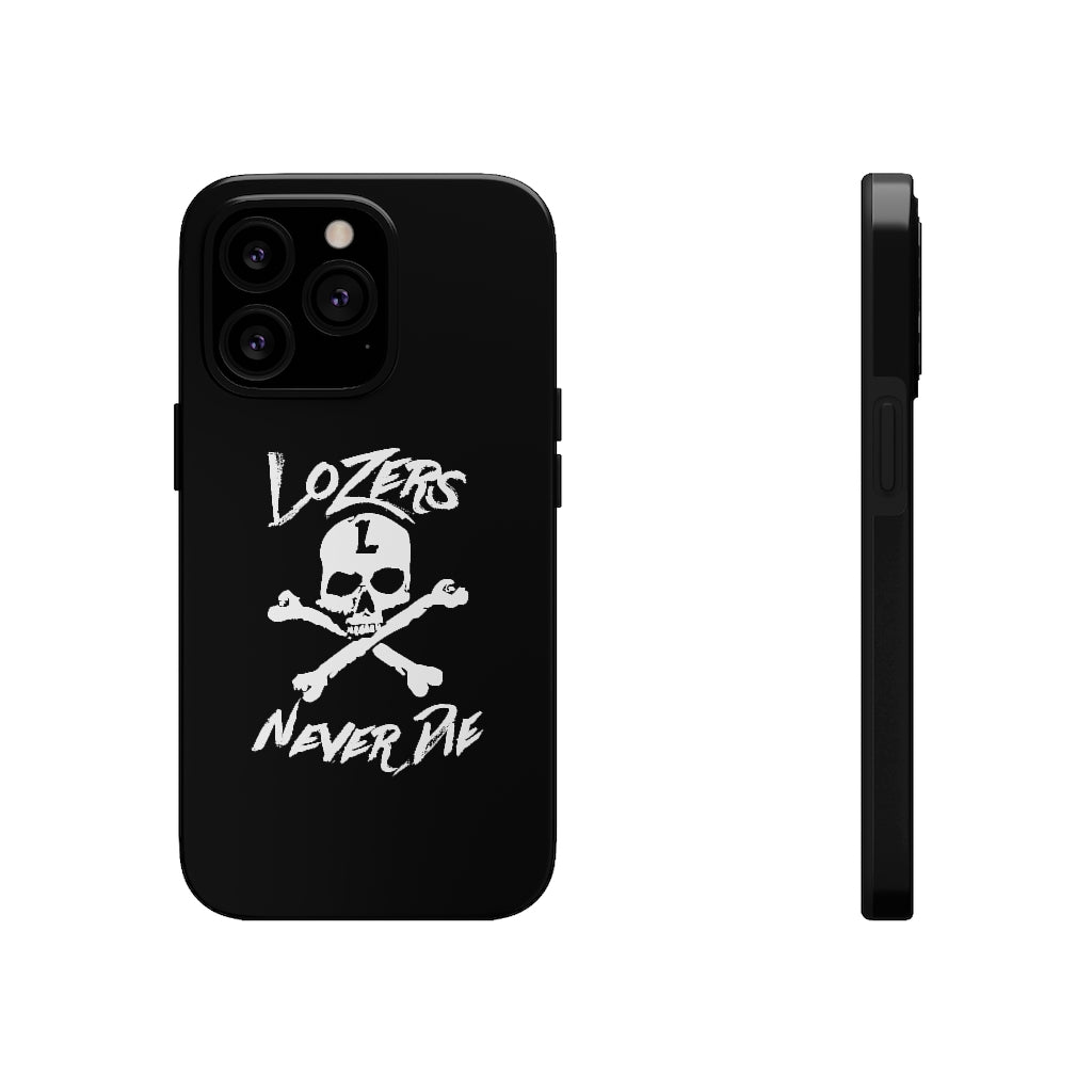 "Tough" LoZer iPhone Case (black)