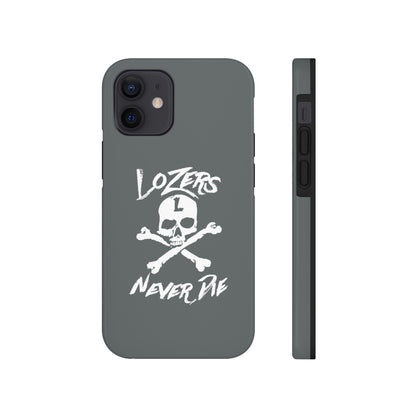 "Tough" LoZer iPhone Case (grey)