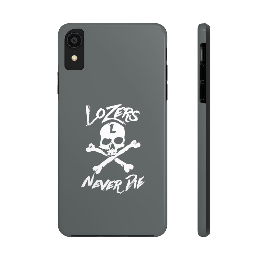 "Tough" LoZer iPhone Case (grey)