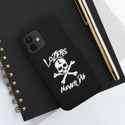 "Tough" LoZer iPhone Case (black)