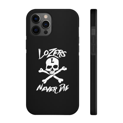 "Tough" LoZer iPhone Case (black)