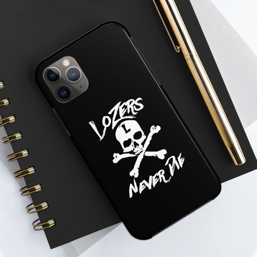 "Tough" LoZer iPhone Case (black)