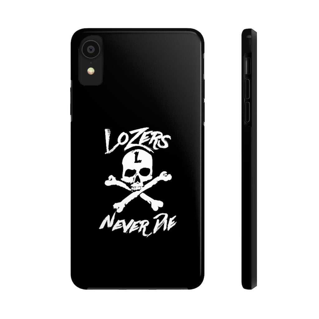 "Tough" LoZer iPhone Case (black)