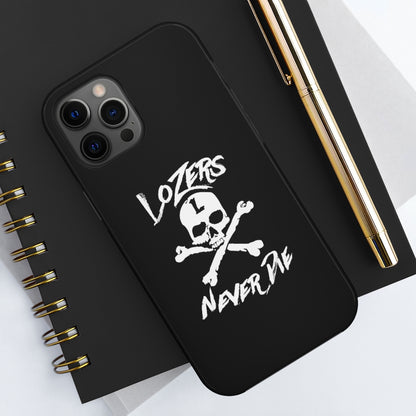 "Tough" LoZer iPhone Case (black)