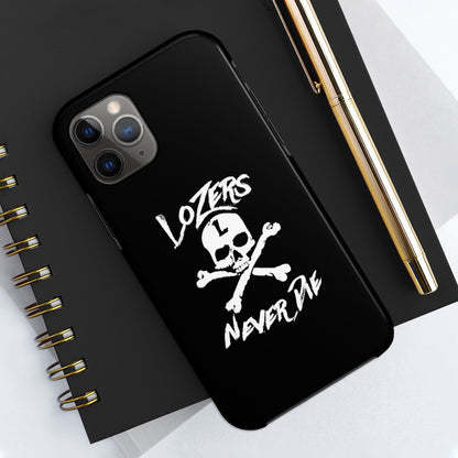 "Tough" LoZer iPhone Case (black)