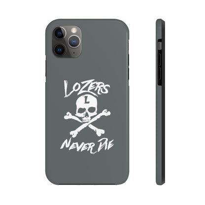 "Tough" LoZer iPhone Case (grey)