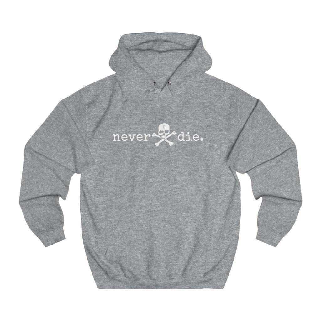 "never die" Premium Hoodie