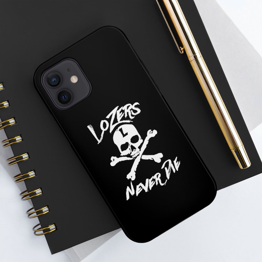 "Tough" LoZer iPhone Case (black)