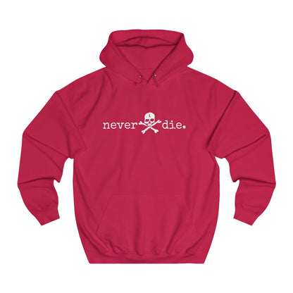 "never die" Premium Hoodie