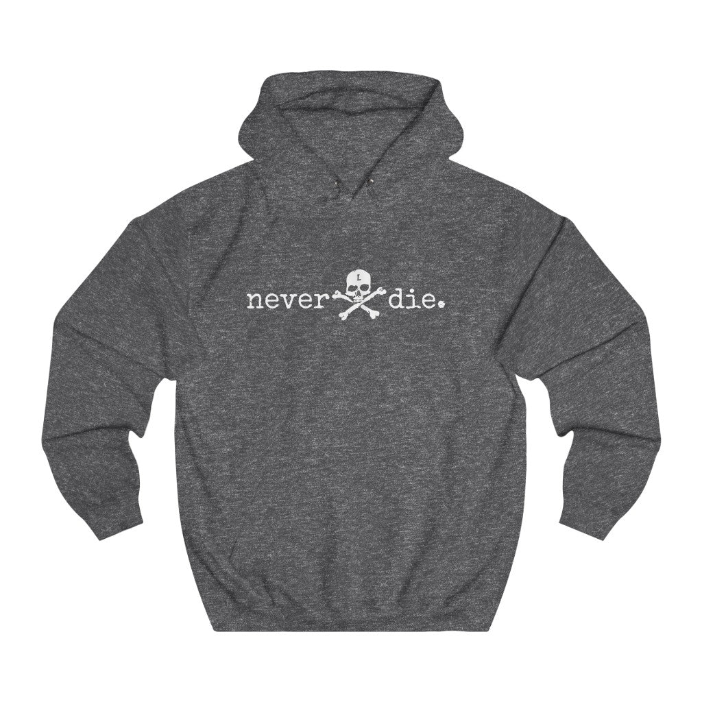 "never die" Premium Hoodie