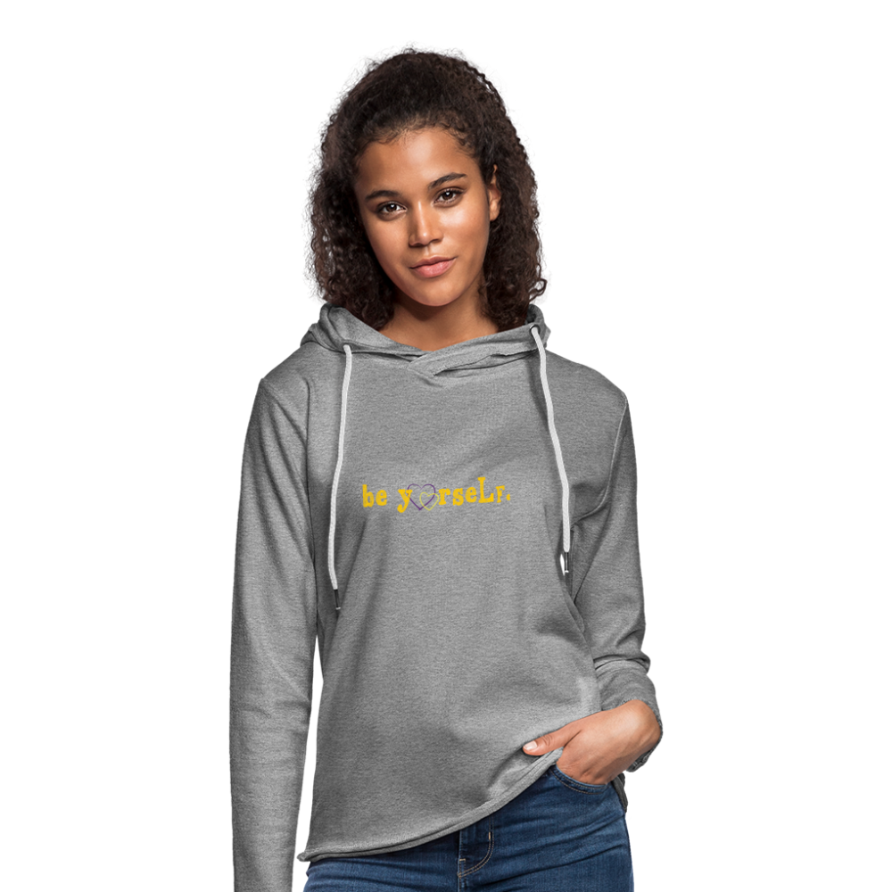 "Sweetheart" Hoodie - heather gray