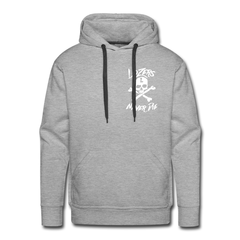 Men’s Premium Hoodie - heather grey