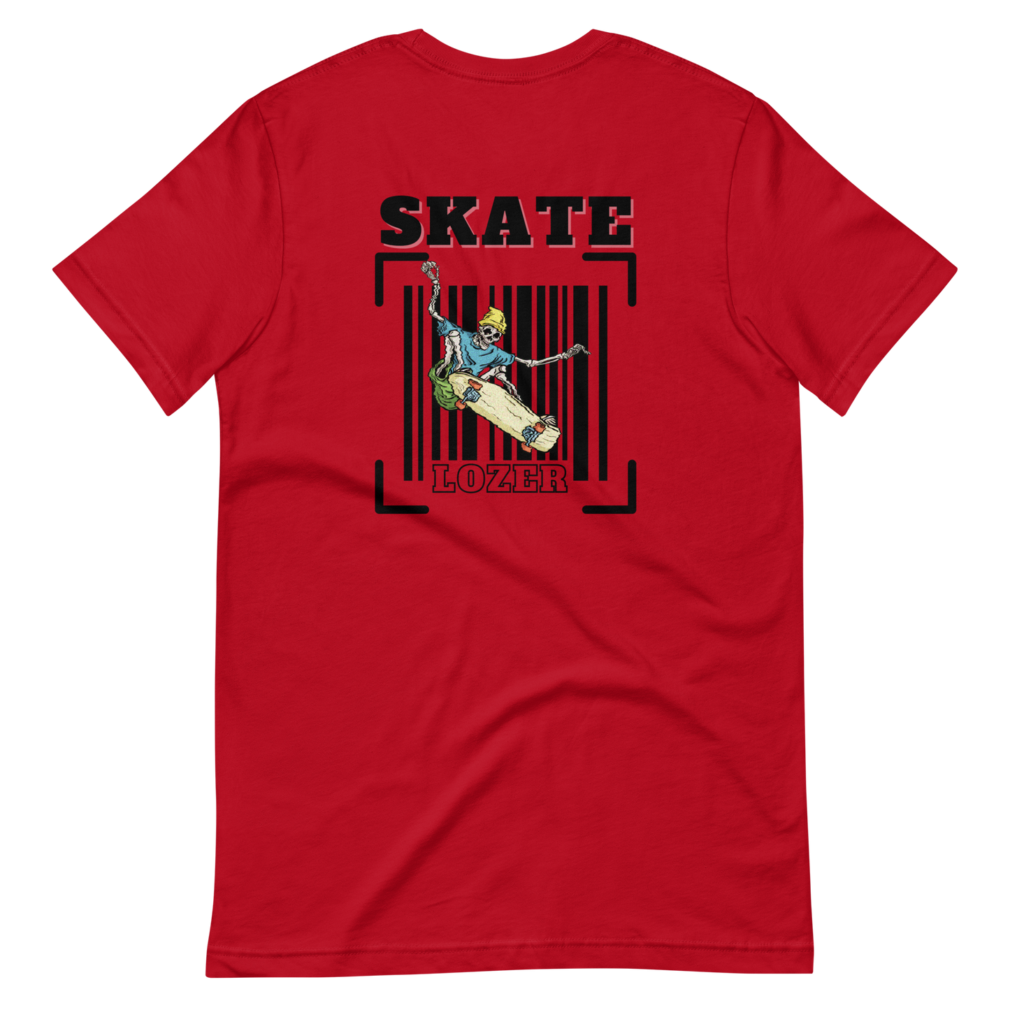 "skate, LoZer" tee